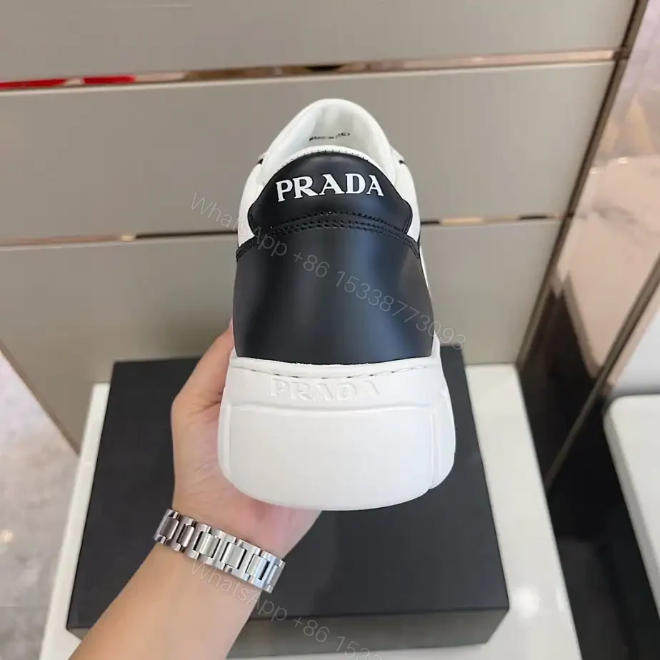 View 5 of PRADA LEATHER SNEAKERS – PRD032