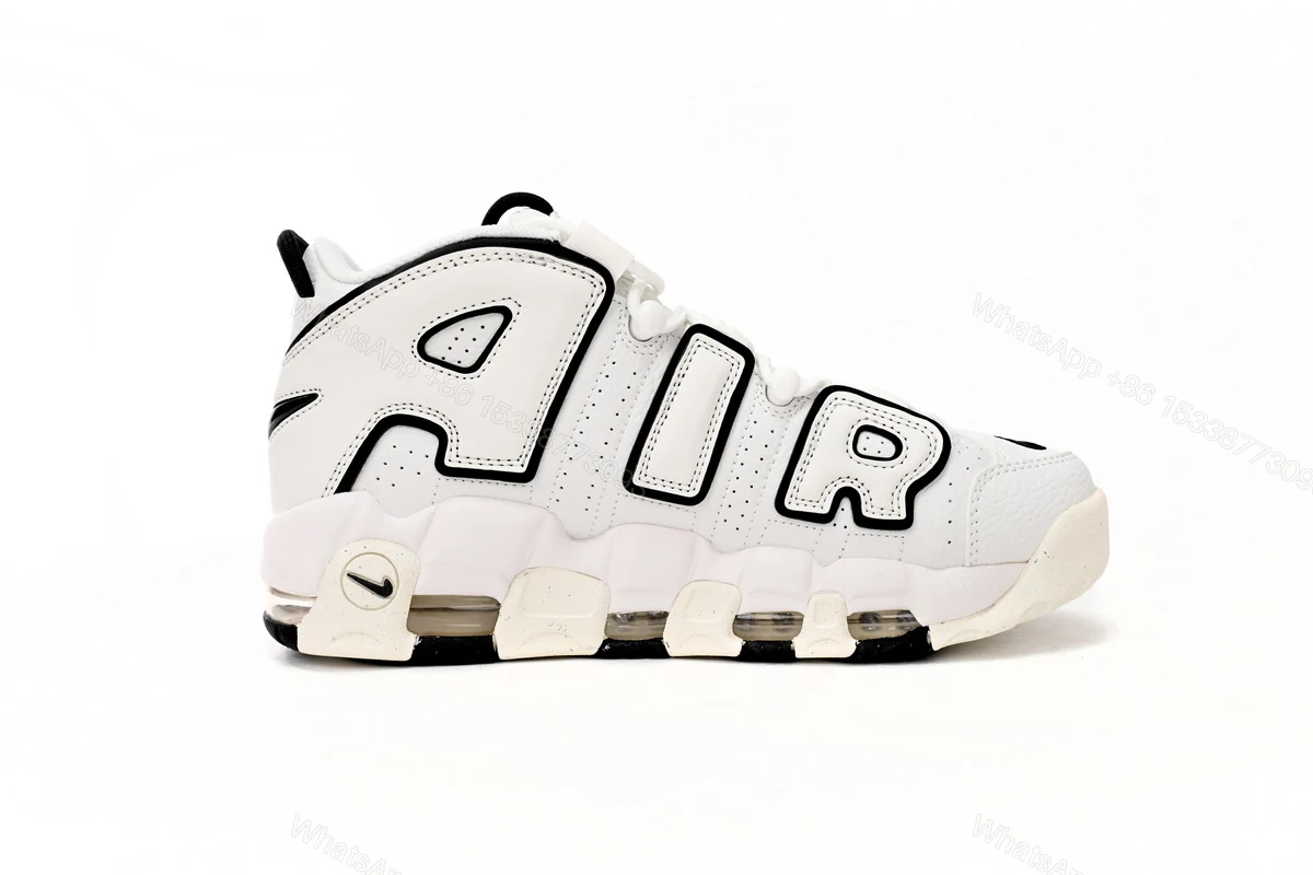 View 8 of Nike Air More Uptempo Summit White Black Sail DO6718-100