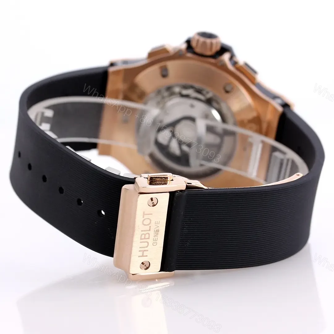 View 8 of ZF Factory HUBLOT Big Bang Rose Gold Black Watch