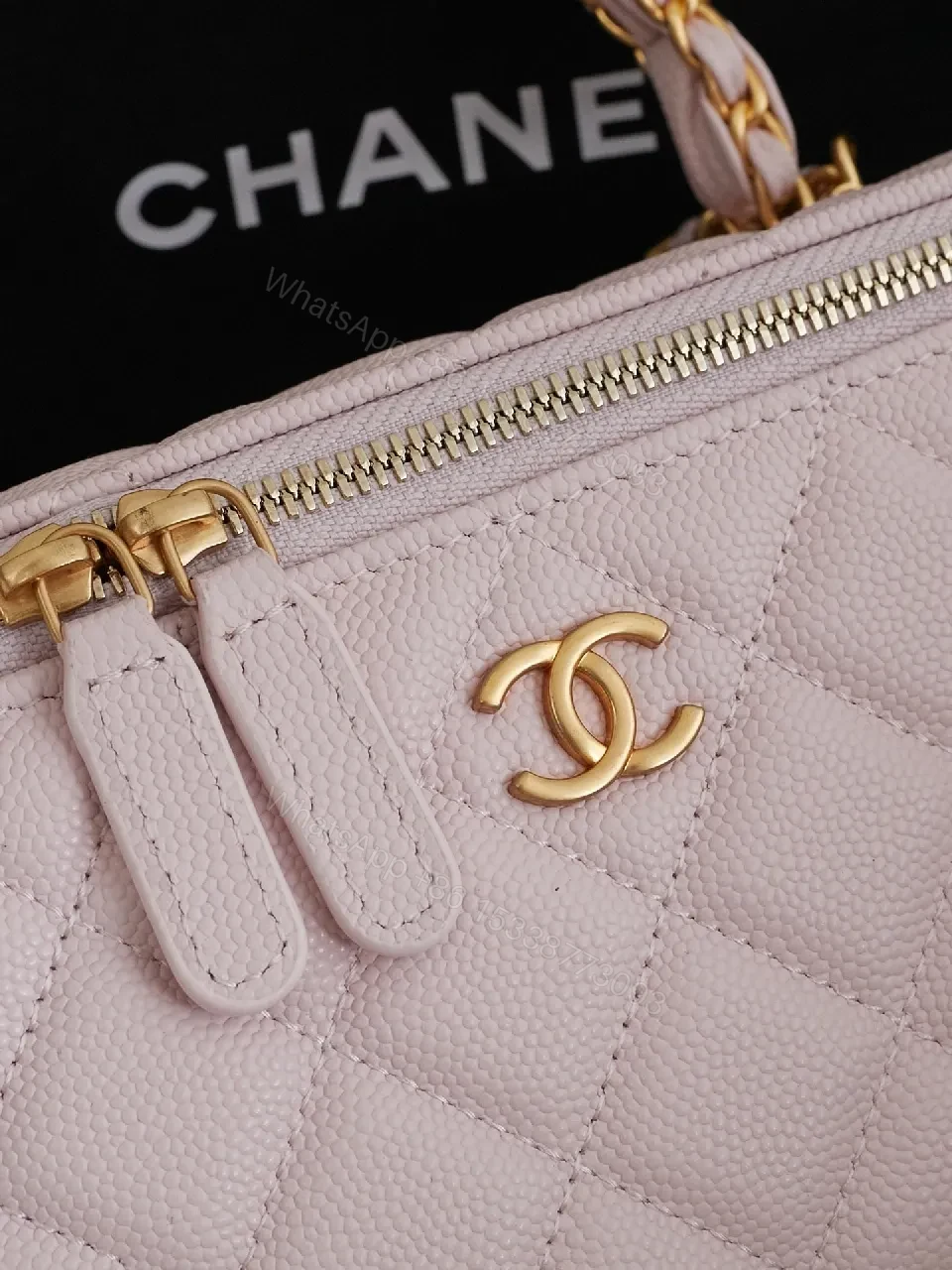 View 5 of Soft Blush Quilted Crossbody: Luxe Everyday Elevation Bag