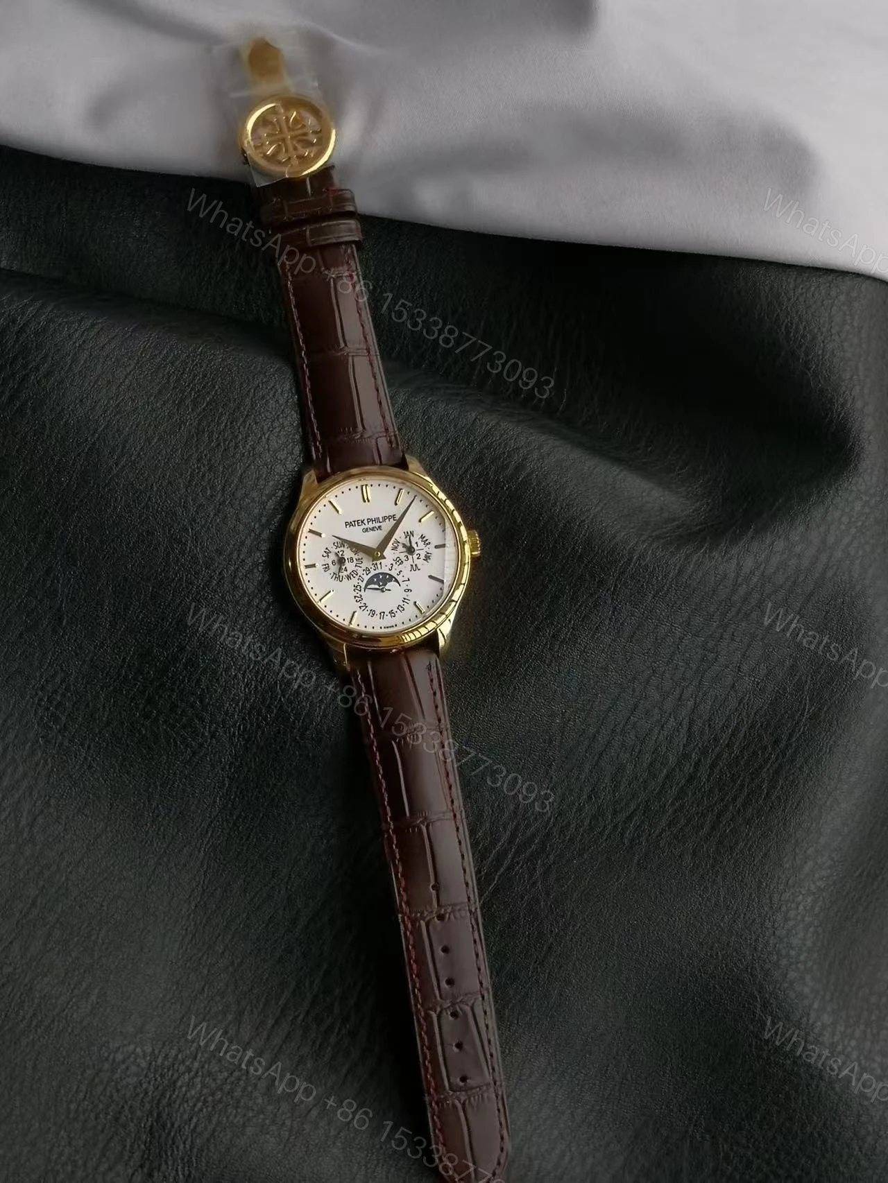 View 3 of Replica Patek Philippe Grand Complications Perpetual Calendar, Ref. 5327J-001
