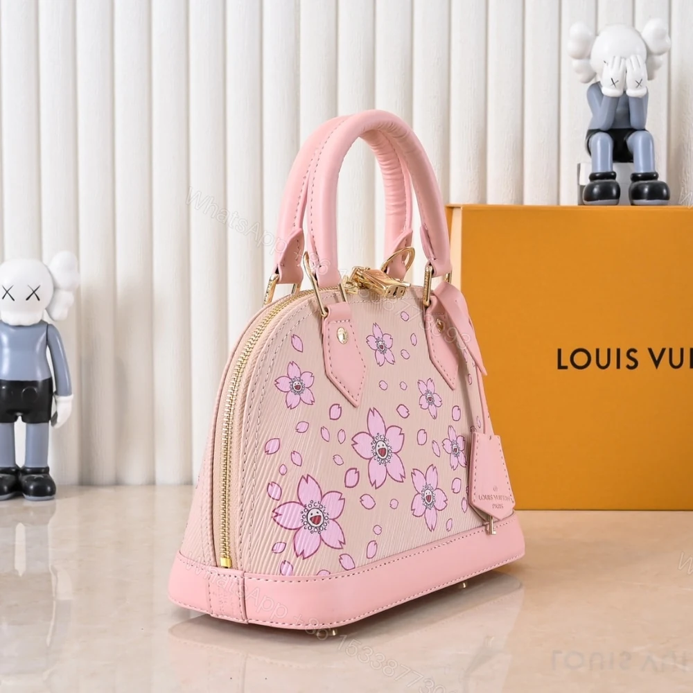 View 3 of Louis Vuitton X Takashi Murakami Alma BB Pink 25Cm M13104