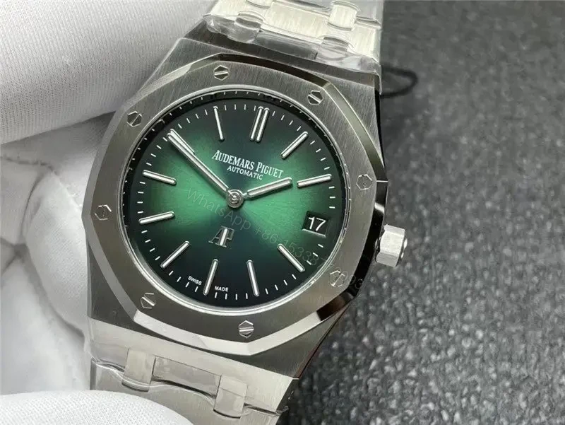 View 6 of Replica Audemars Piguet Royal Oak Green Watch