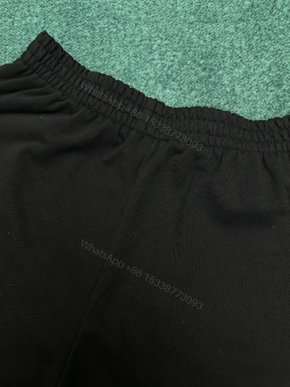 View 7 of Black Quick-Dry Swim Shorts | Minimalist, Structured, All-Day Comfort