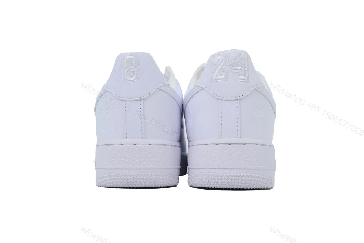 View 3 of Kobe Bryant x Air Force 1 Low 'Forever White' IB0018-100