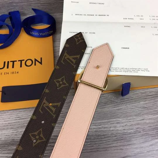 View 4 of LV CIRCLE 35MM REVERSIBLE BELT – B140