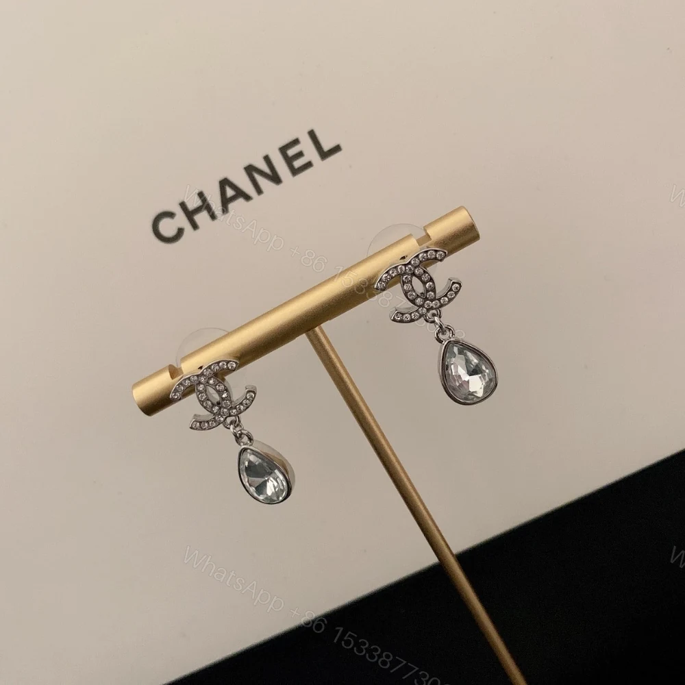 View 3 of Chanel CC Earrings