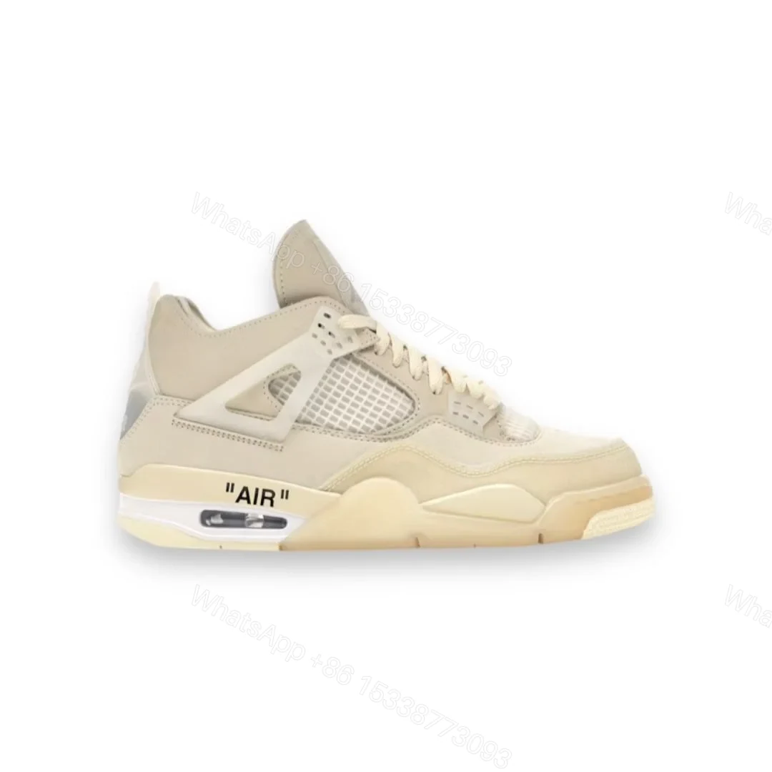 Air Jordan 4 Retro “Off-White Sail” — view 1