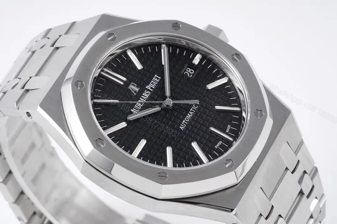 View 3 of TWA Factory Audemars Piguet Royal Oak 15400V2 – Stainless Steel with Black Dial