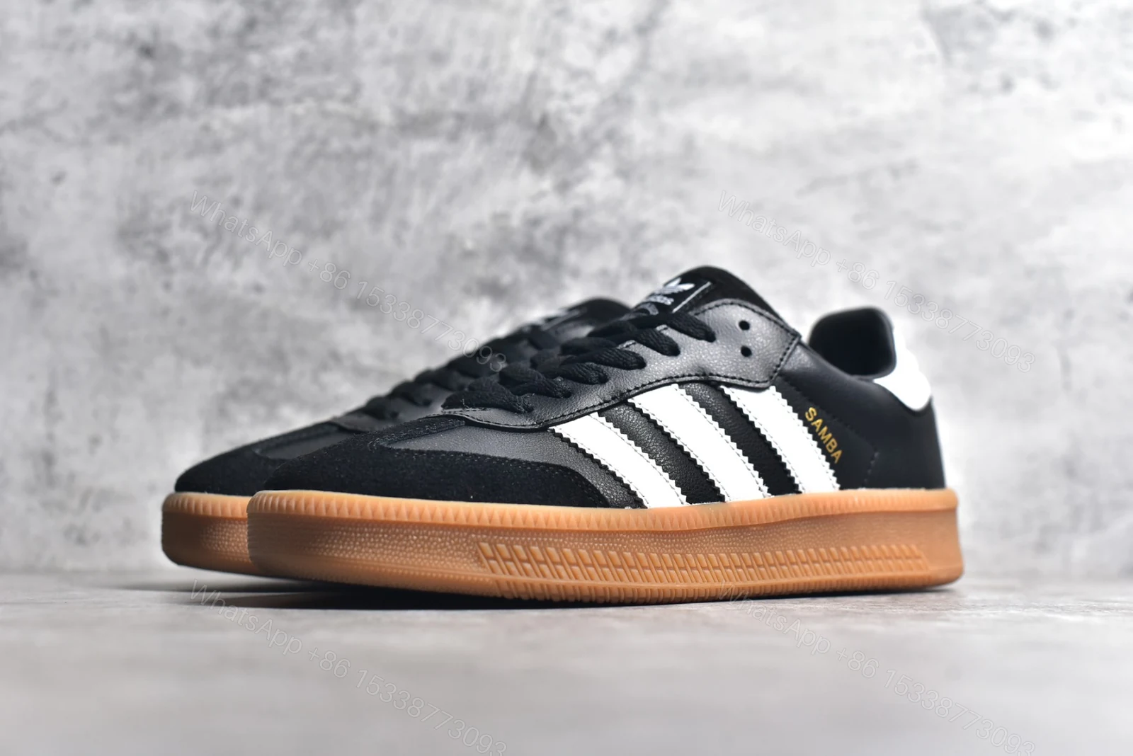 View 2 of Adidas Samba XLG Core Black Gum