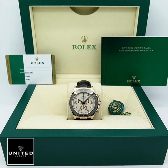 View 4 of Rolex Cosmograph Daytona White Dial 116515LN-0003 Replica