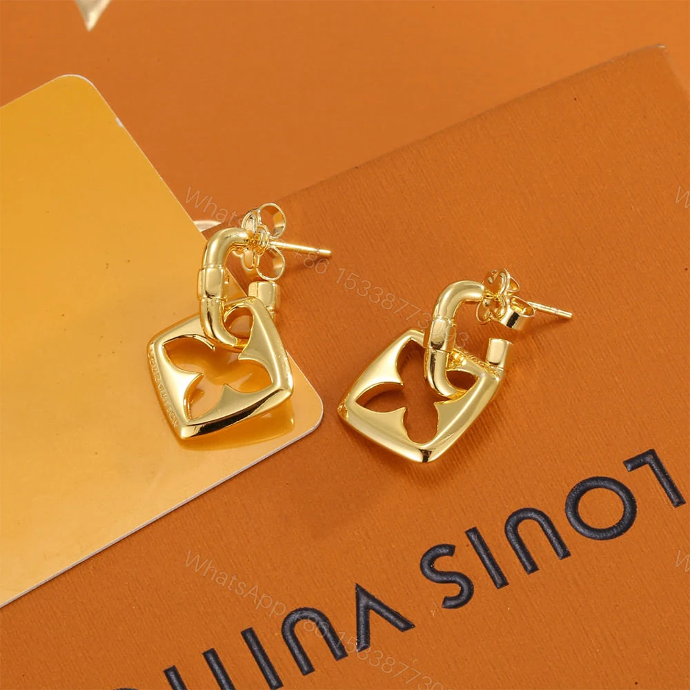 View 2 of LV PUFFYGRAM EARRINGS