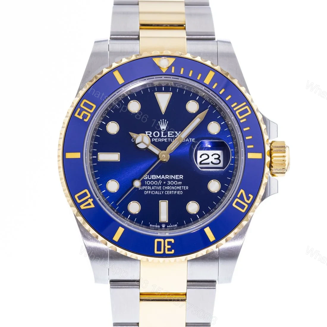 View 7 of Superclone Rolex Submariner Blue Dial 126613LB Bluesy