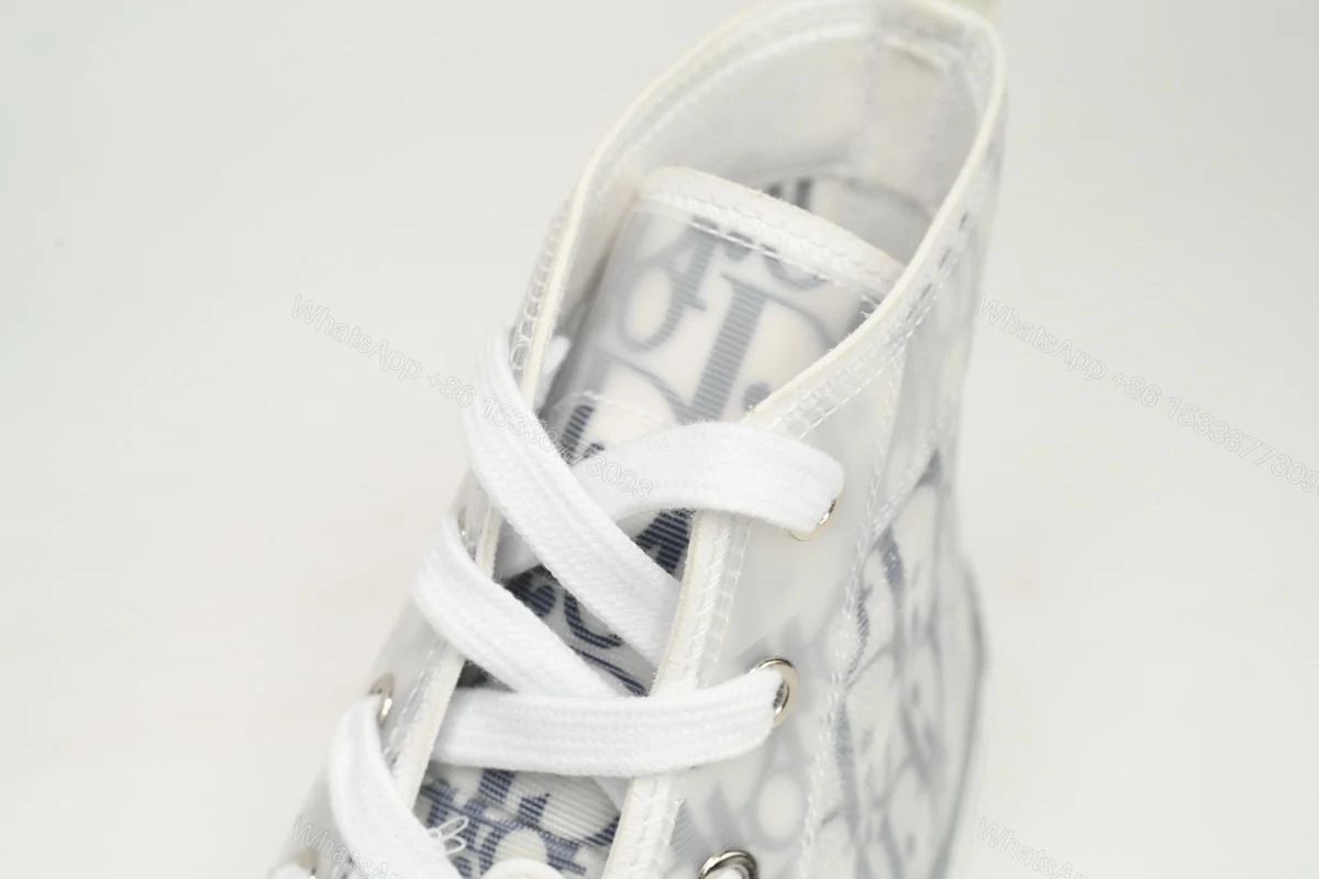 View 7 of Dior B23 HT Oblique Transparency High White Blue Gray
