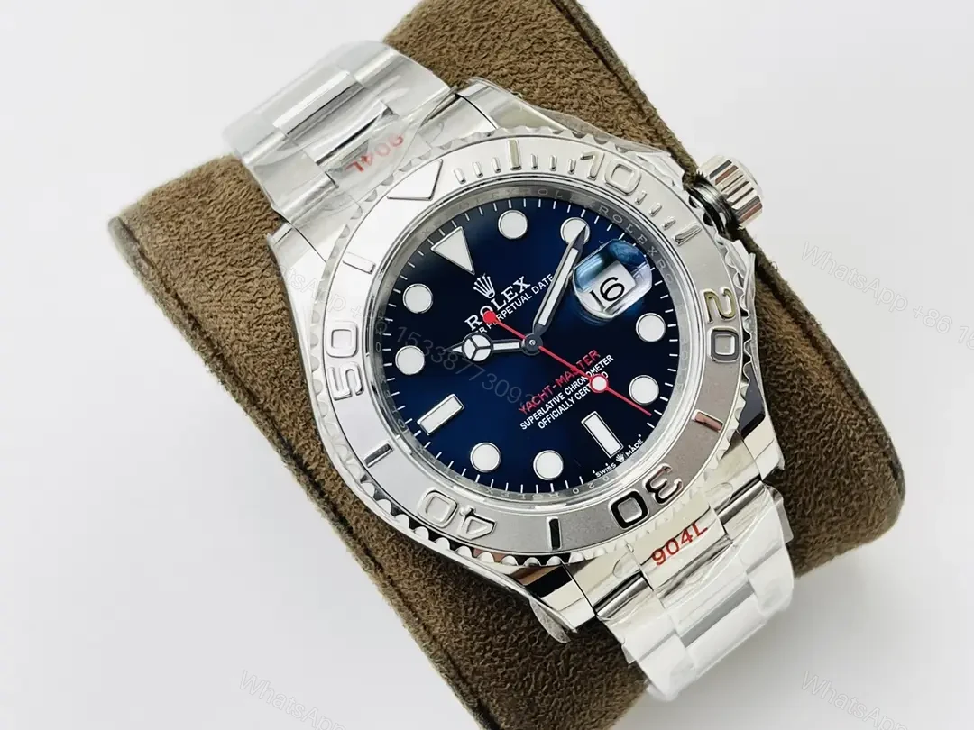 View 2 of Rolex Yacht Master 126622 40mm Rolesium Blue Dial Watch 126622-0002