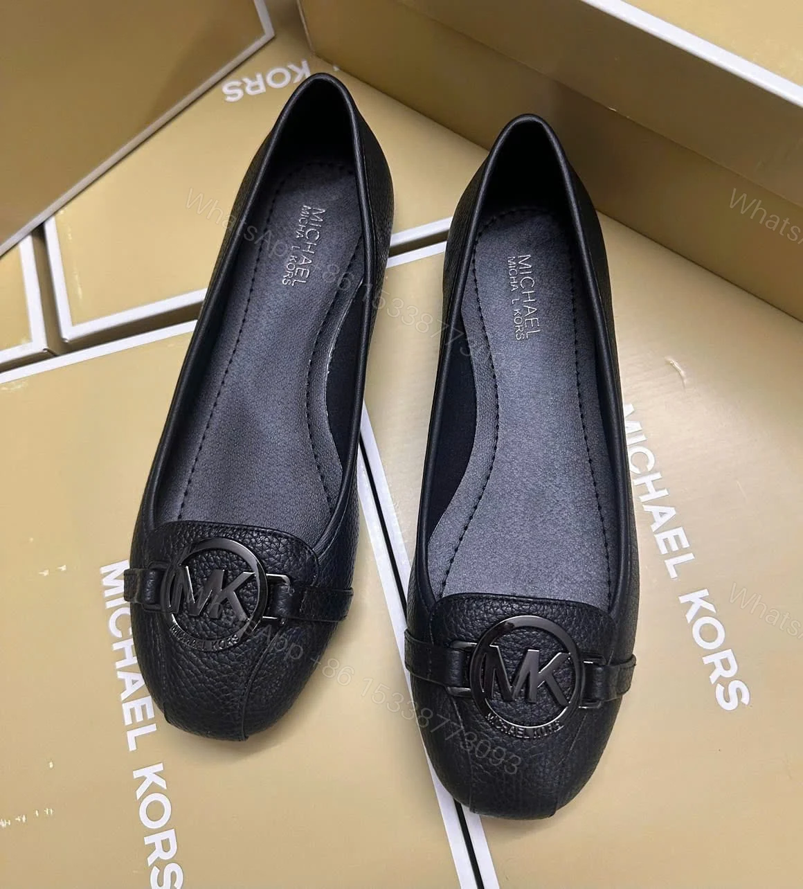 View 4 of FIRST COPY MICHAEL KORS ballerina Black