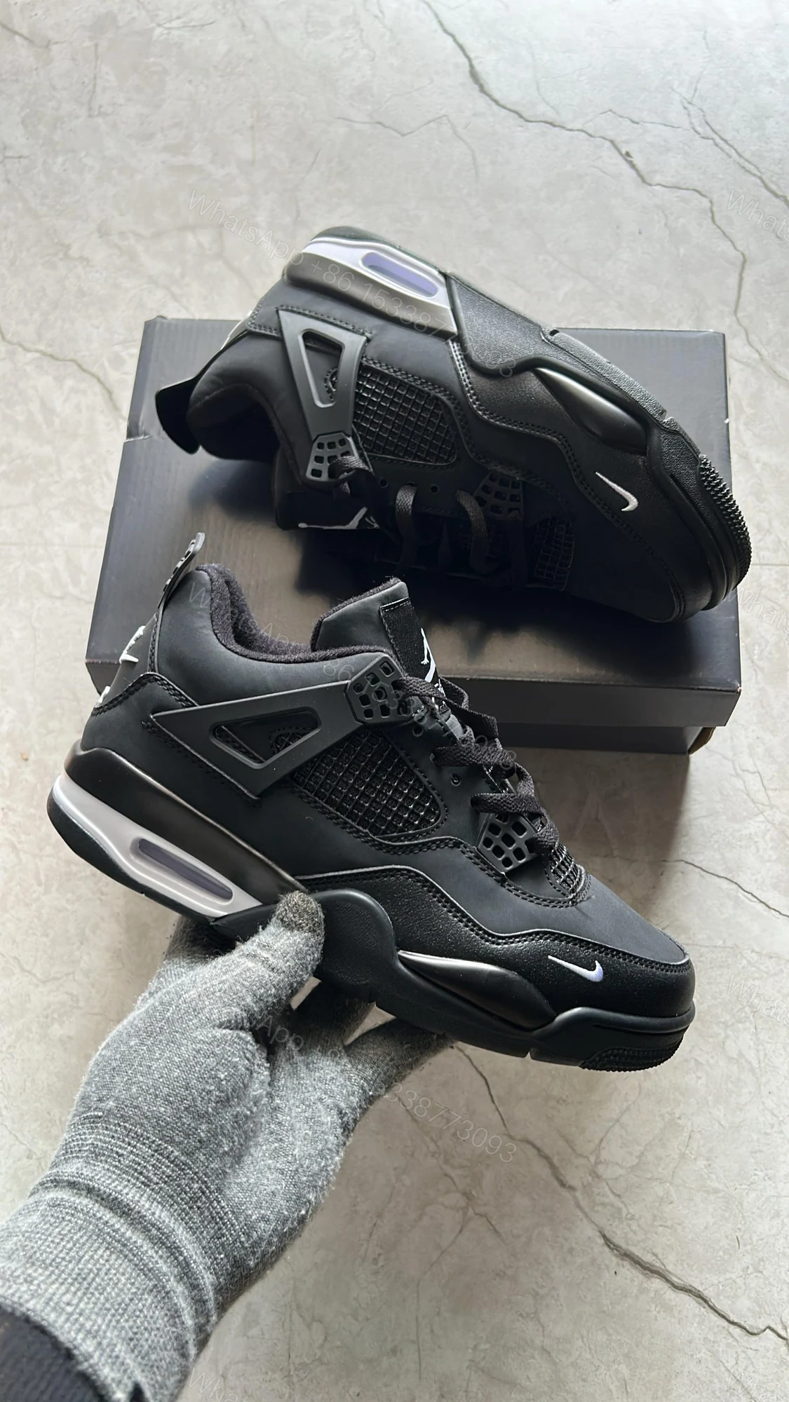 View 4 of First Copy Air Jordan Retro 4 Bike SRS