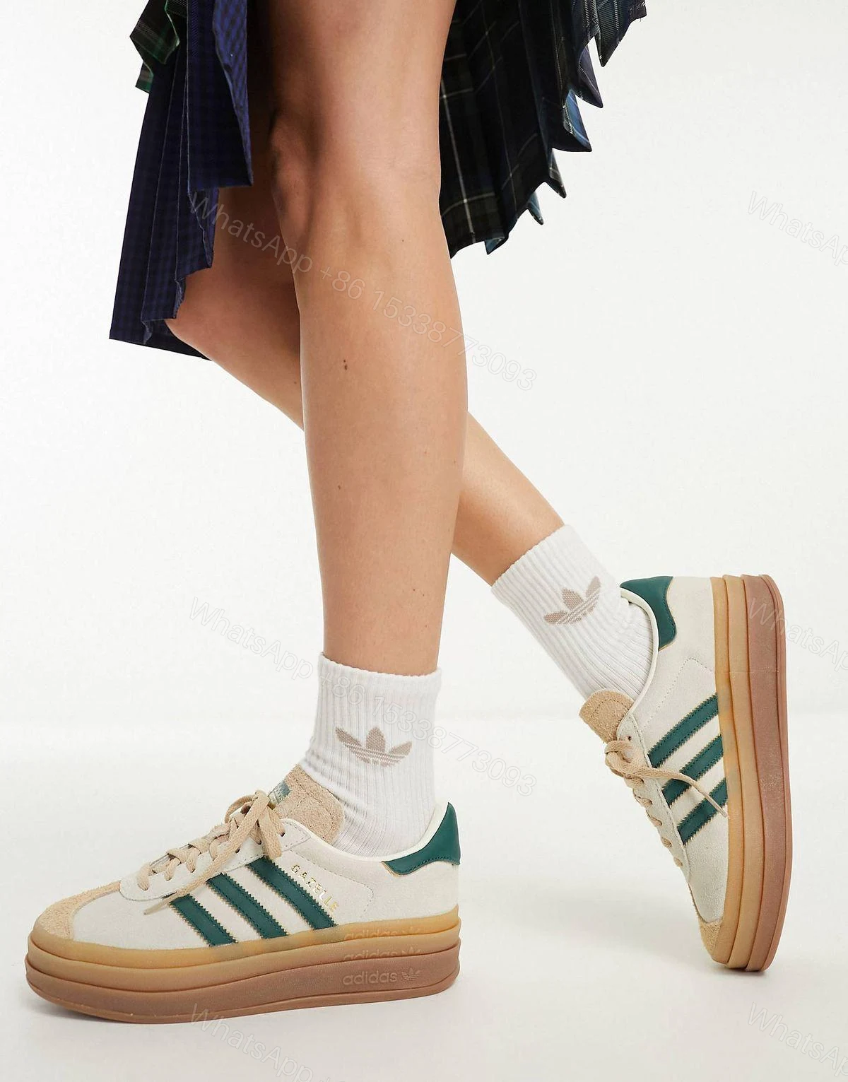 View 3 of BUY NEW TRENDY ADIDAS GAZELLE BOLD CELINE SHOES FOR WOMEN