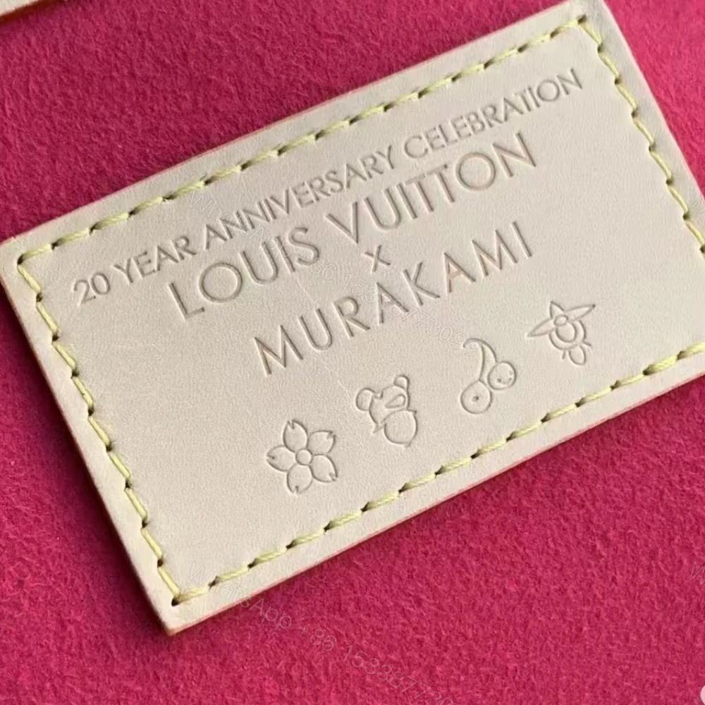 View 6 of Louis Vuitton X Takashi Murakami Neverfull MM Superflat Brown 32Cm