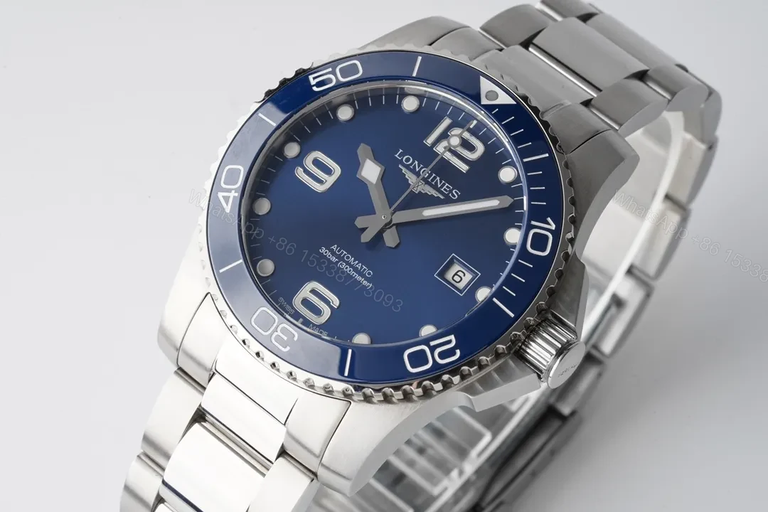 View 3 of Longines Conquest Blue Dial Stainless Steel Automatic Watch