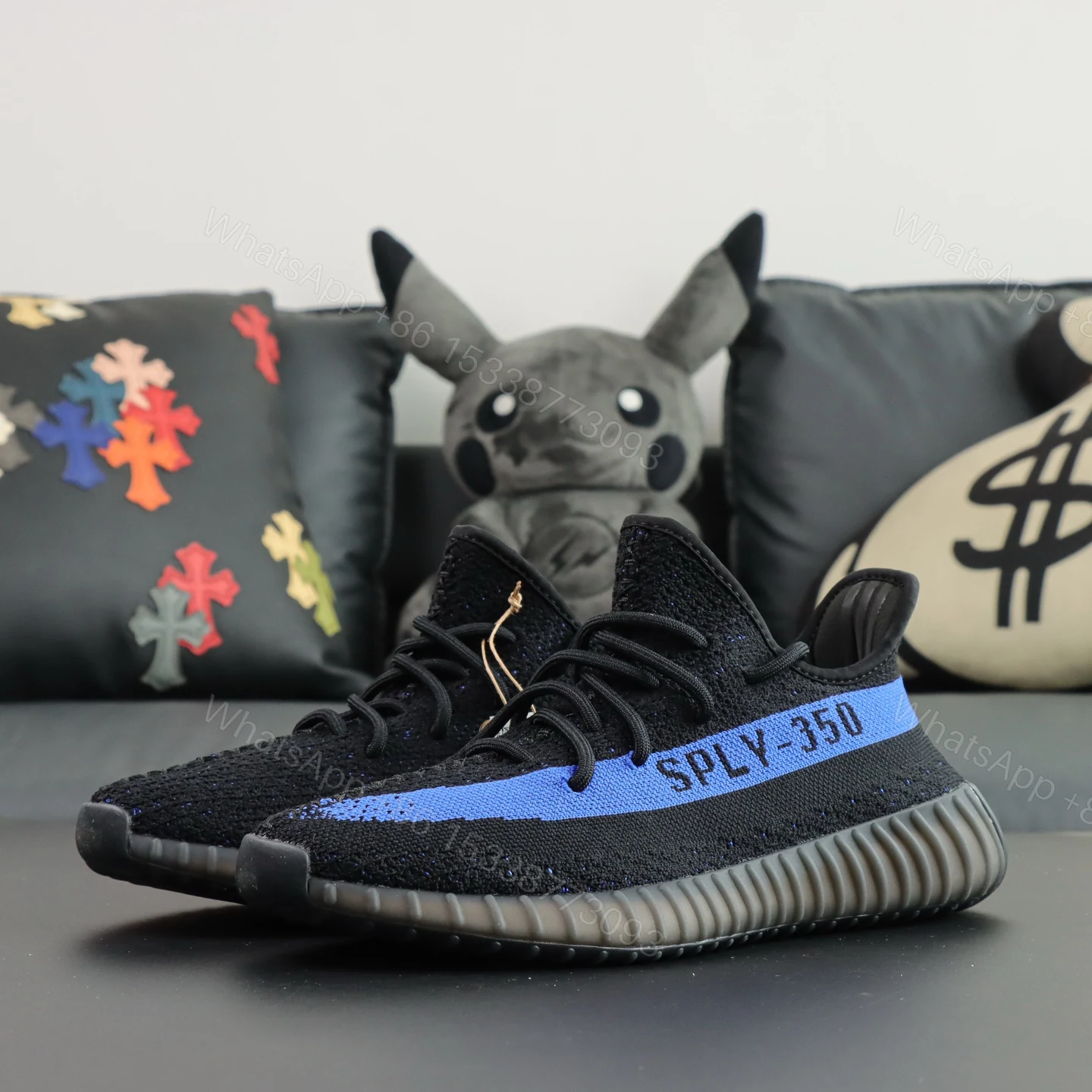 View 9 of Yeezy Boost 350 V2 Dazzling Blue Replicas