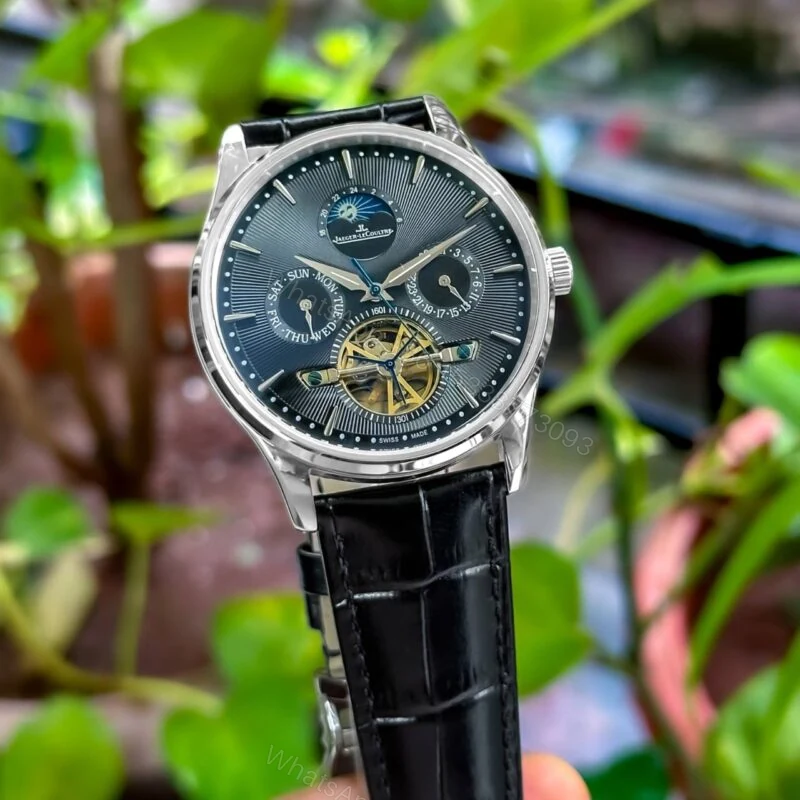 View 2 of Jaeger-LeCoultre Master Ultra Thin Tourbillon Black 41mm Automatic