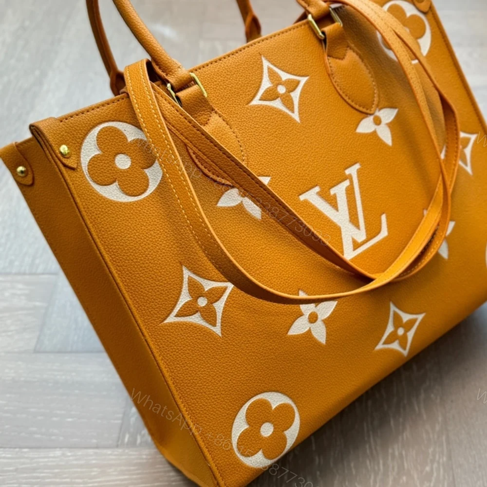 View 5 of Louis Vuitton Onthego MM Bag Orange 35Cm M45982