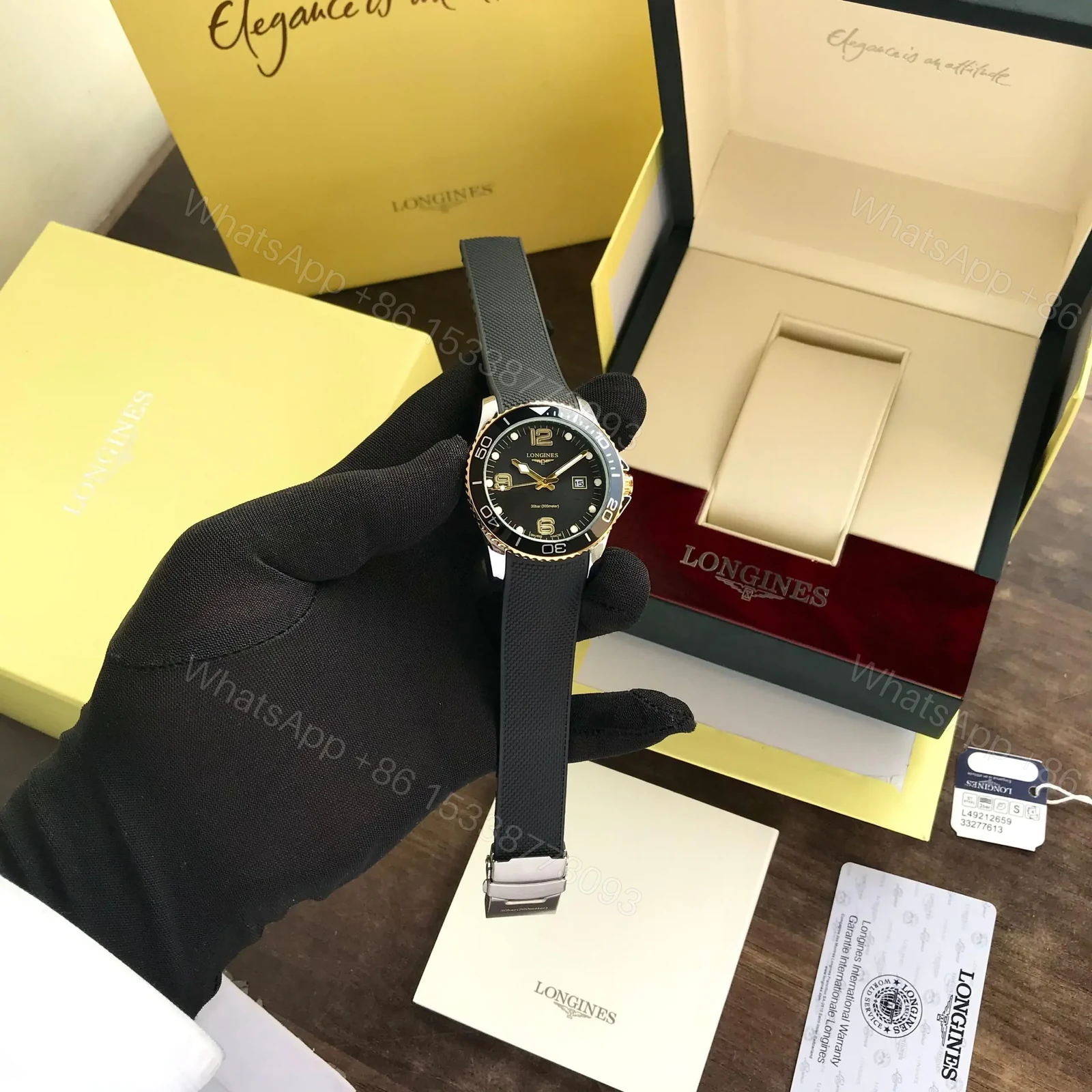 View 2 of Longines HydroConquest Leather