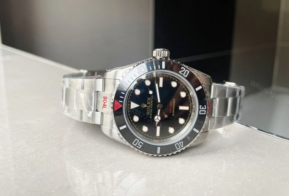 View 6 of GMF FACTORY 1:1 Rolex Submariner “Tempus Machine Red Depth 216A” 904L SS Black Dial A3130