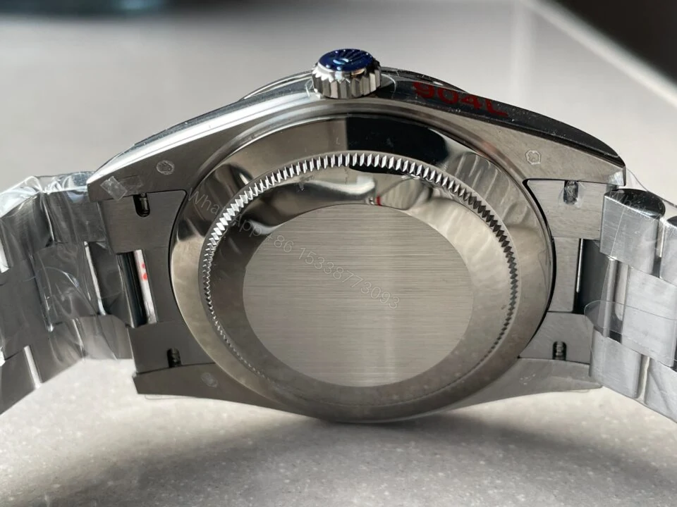 View 10 of GMF Factory 1:1 Rolex DayDate 40mm 228239 Gain Weight SS/tungsten Blue Dial Roman Markers A3255