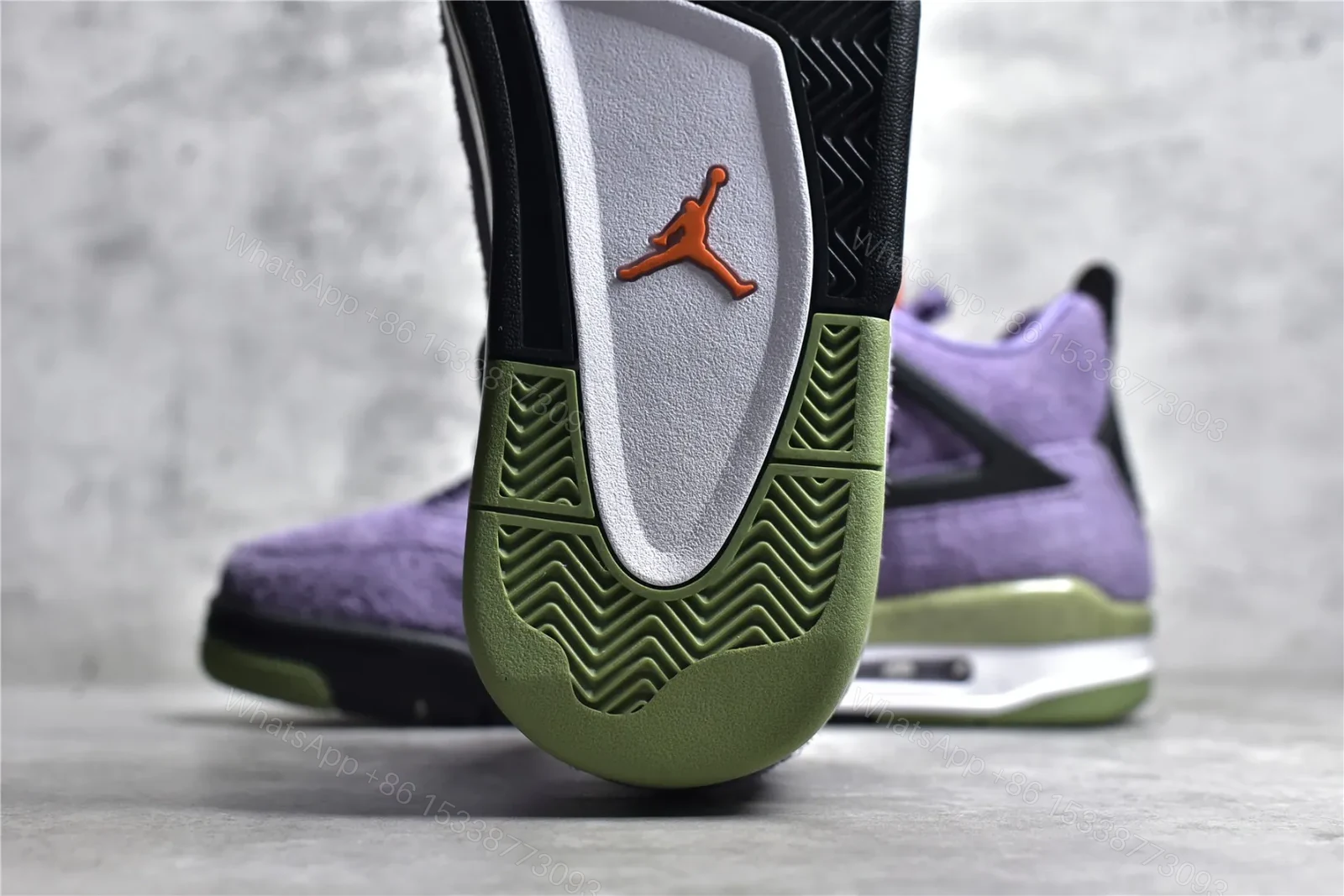 View 8 of Air Jordan 4 Retro “Canyon Purple” Replica