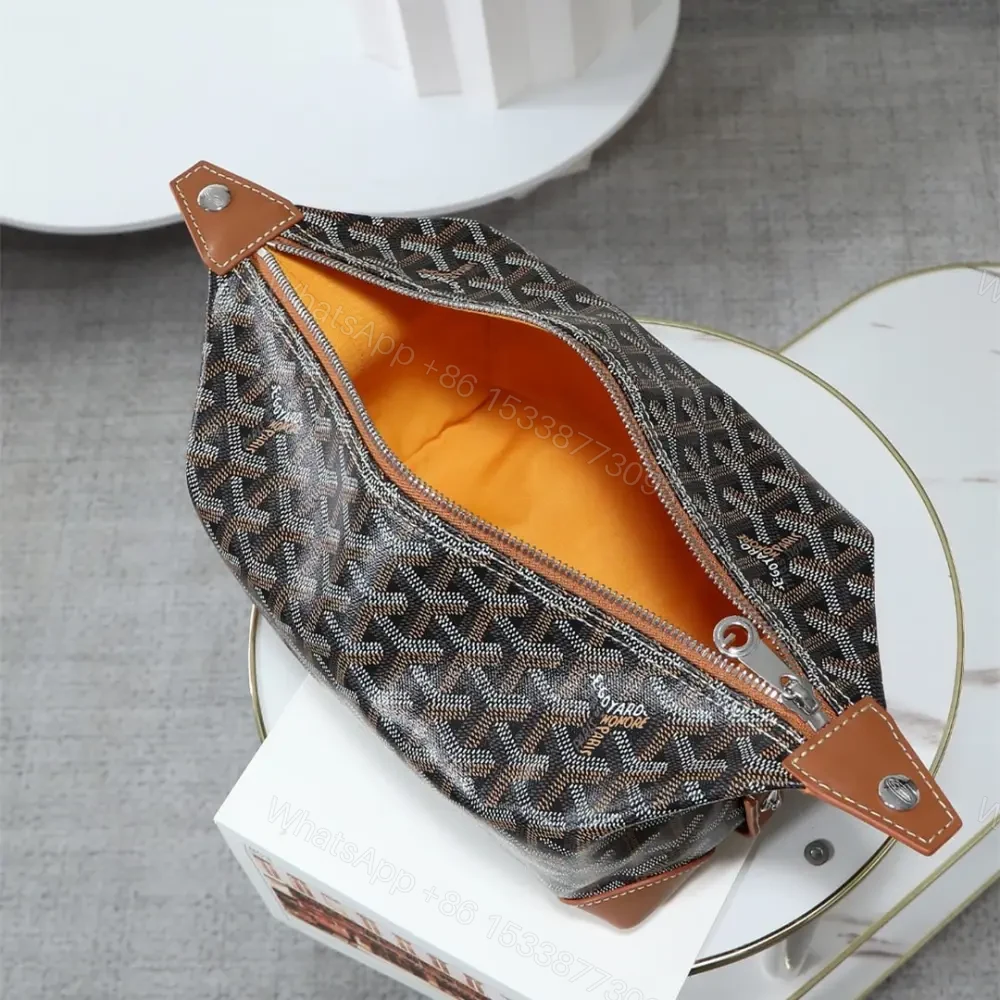 View 6 of 高仿Goyard*BOEING2旅行洗漱包化妝包棕色免檢版
