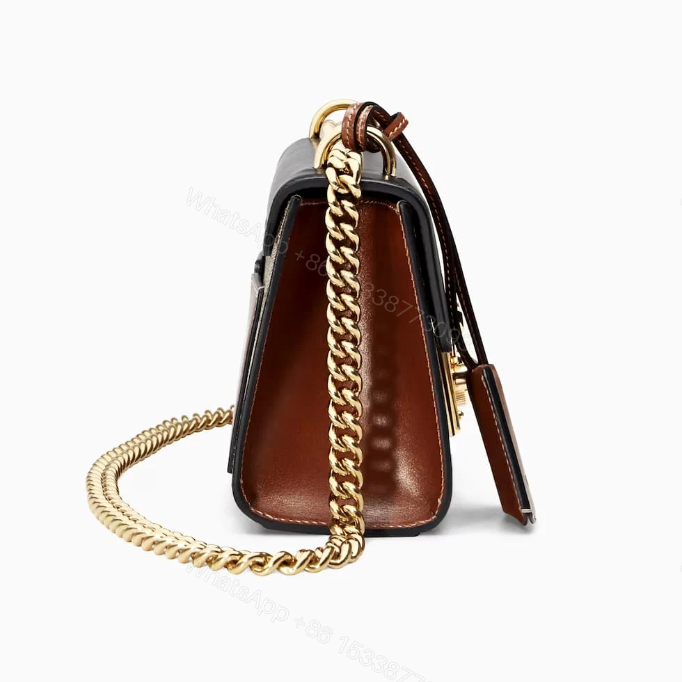 View 3 of FIRST COPY Gucci padlock shoulder bag