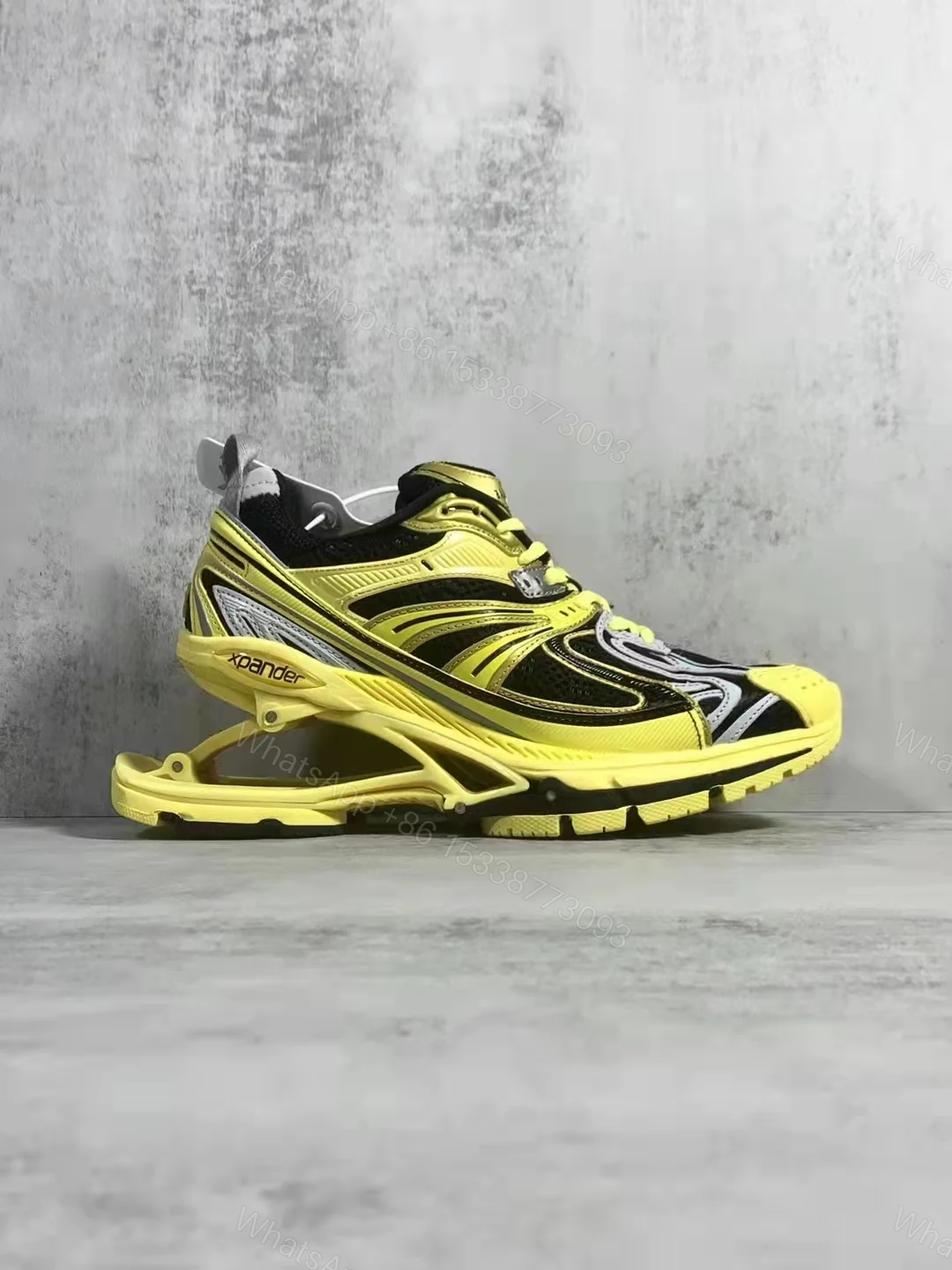Balenciaga X-Pander Black Yellow — view 2