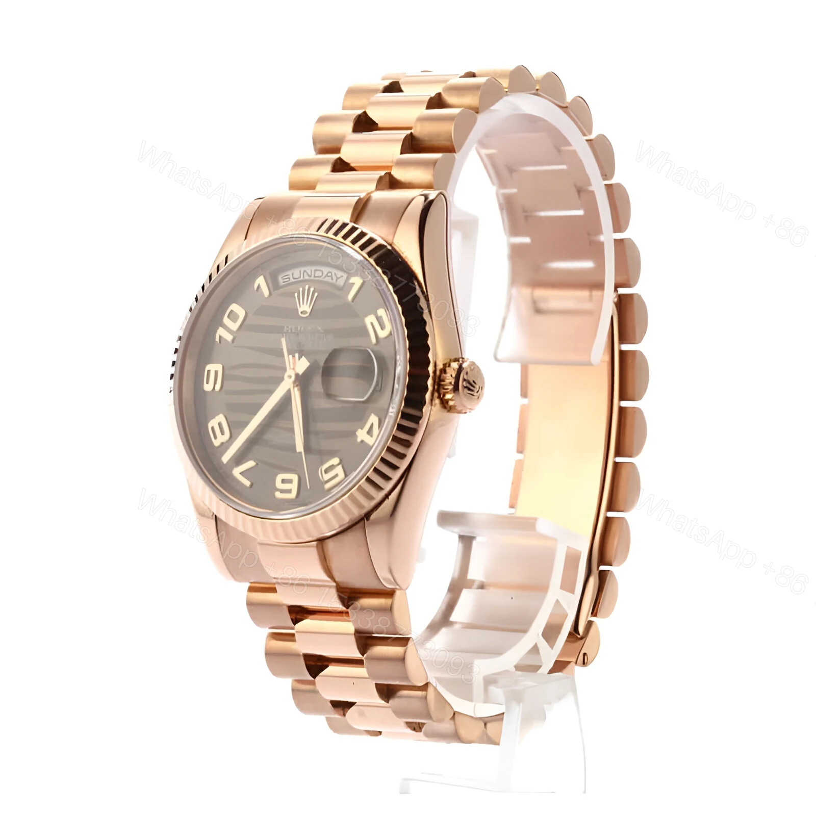 View 2 of Rolex Day-Date Wave 218235-0035 Replica