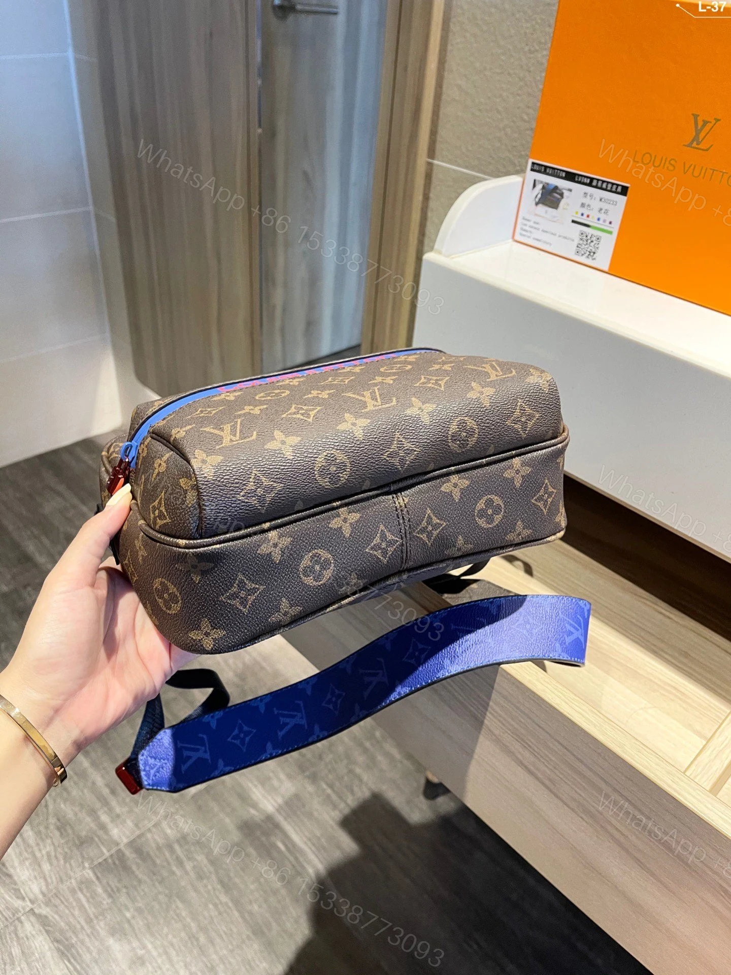 View 5 of NEW LOUIS VUITTON MONOGRAM OUTDOOR BUMBAG