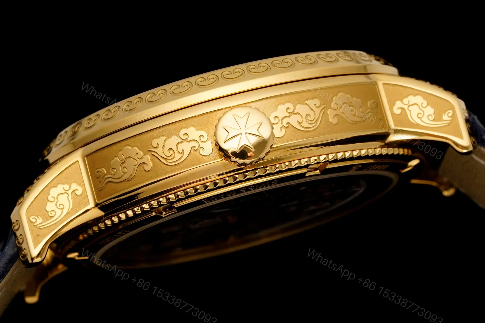 View 7 of Vacheron Constantin Traditionnelle Tourbillon Dragon Phoenix Engraved Dial 41mm Rose Gold Edition RG-VC-TRADITIONNELLE-DRAGON-PHOENIX-RG-41