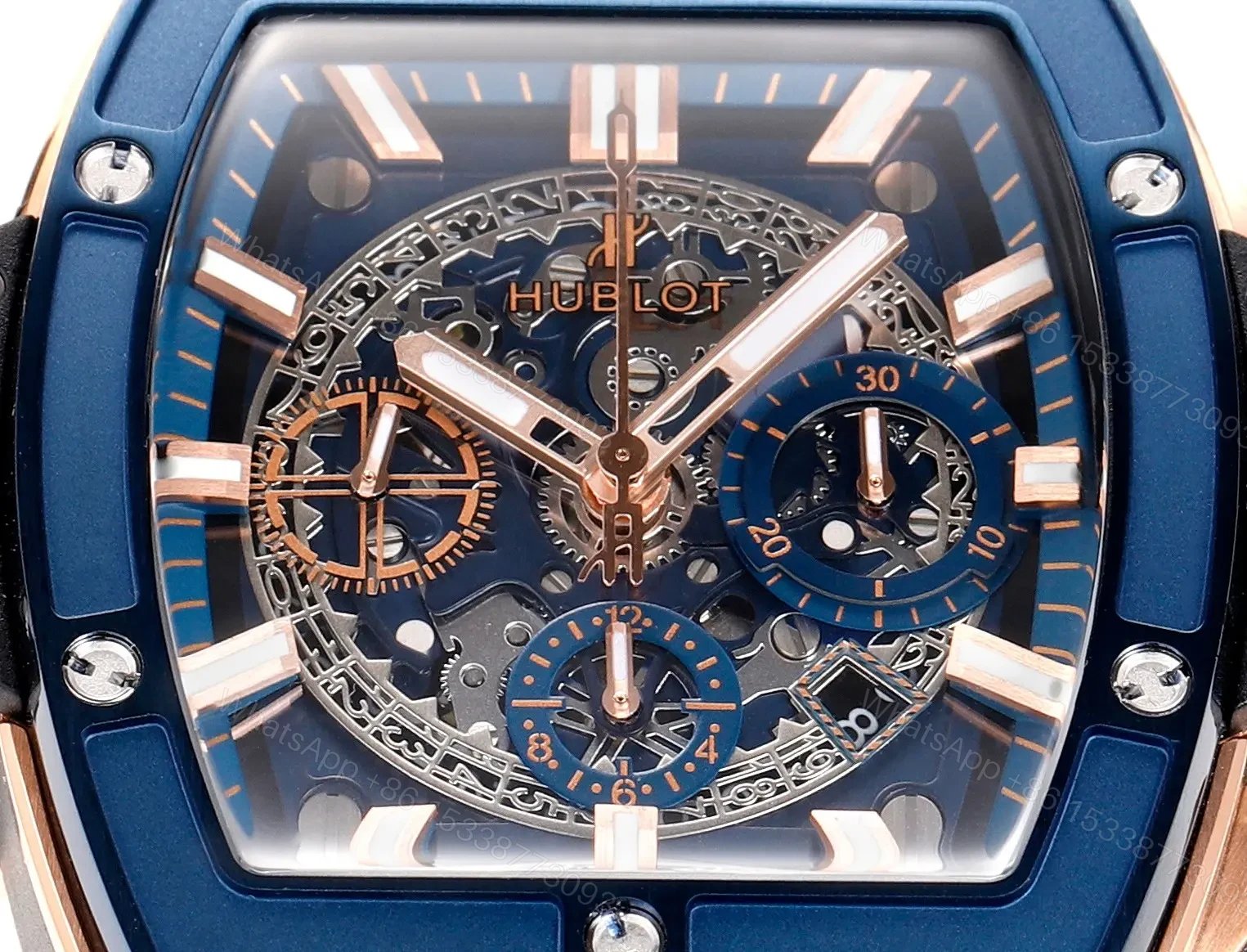 View 5 of JJ Factory HUBLOT Blue Spirit of Big Bang Watch