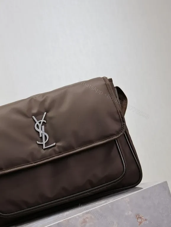 View 6 of Structured Compact Messenger Bag: Luxe Hardware, Everyday Use