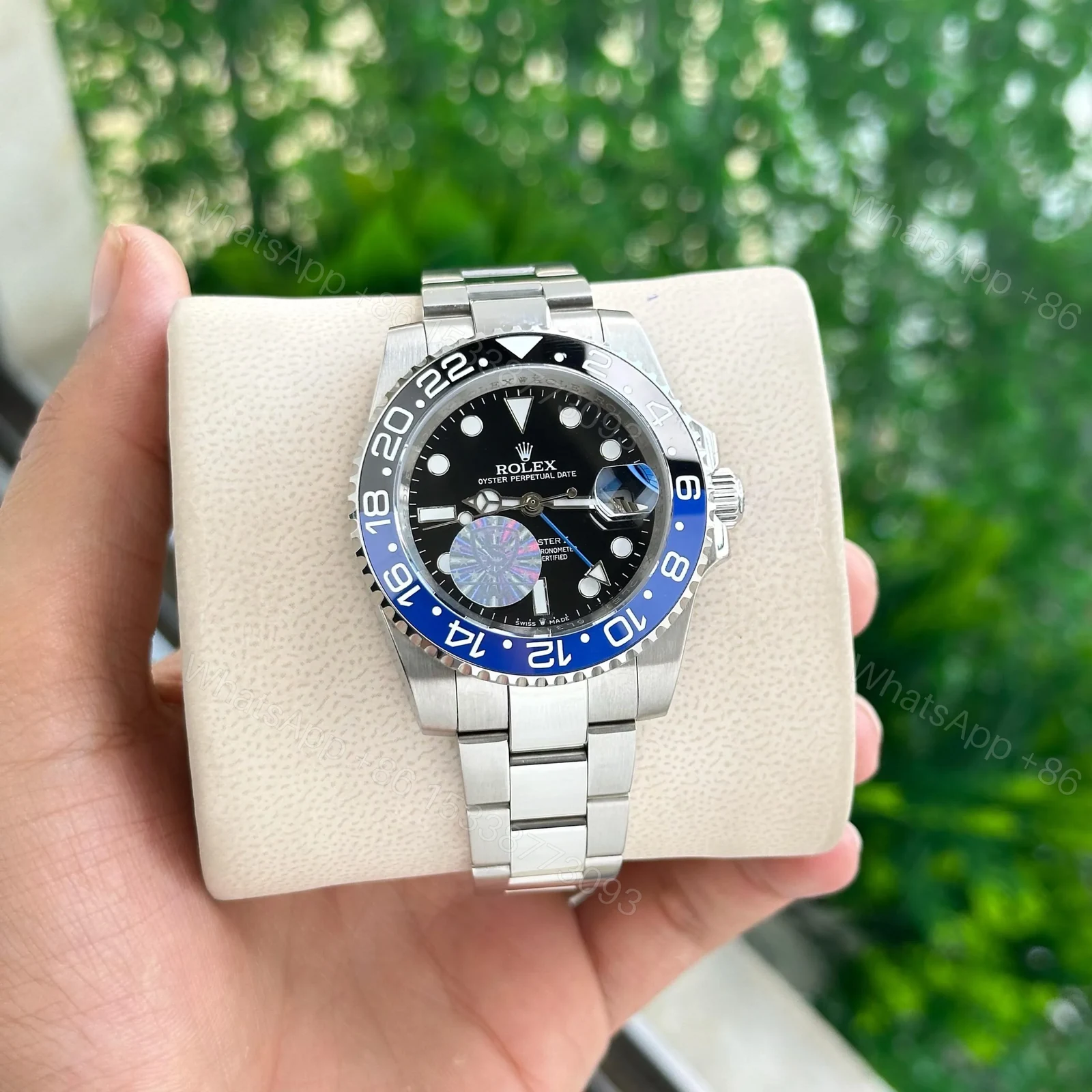 View 3 of Rolex GMT Master 2 Ceramic black & Blue