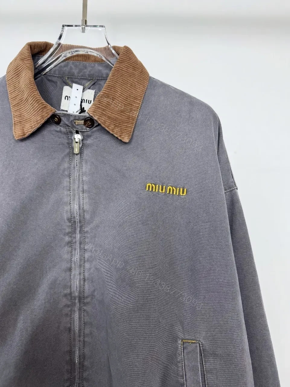 View 9 of Corduroy Collar Coach Jacket: Luxury Everyday Essential