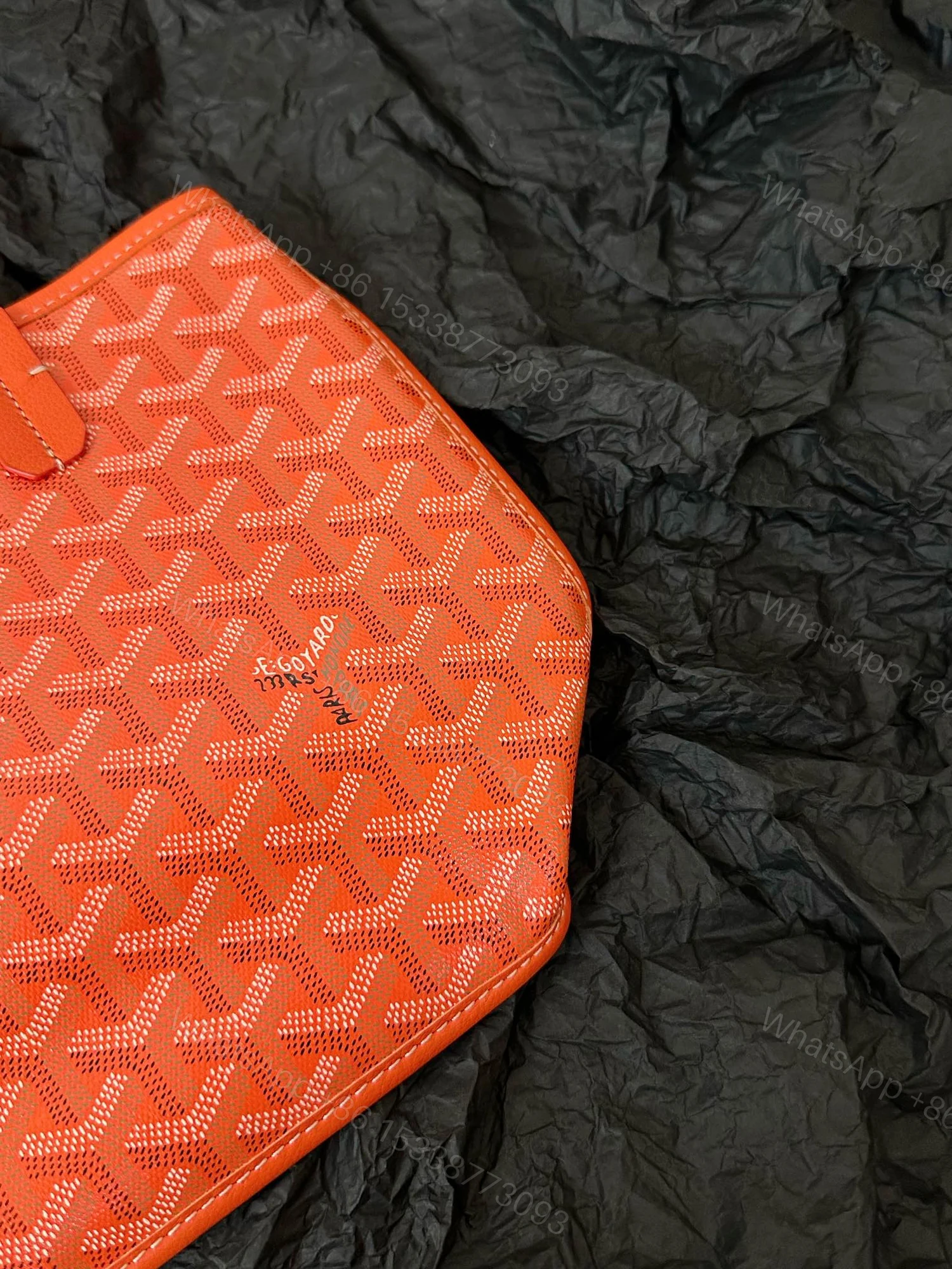 View 4 of Goyard Anjou Reversible Tote Coated Canvas Mini