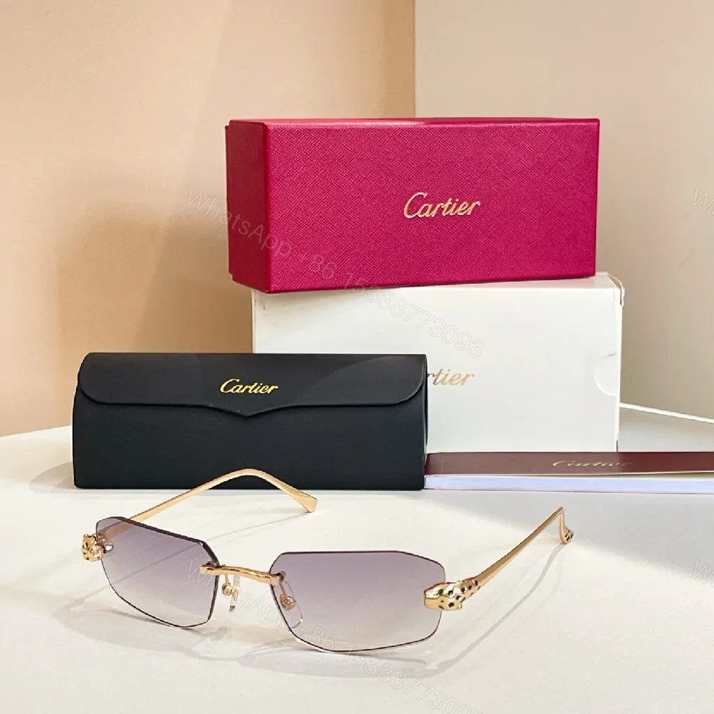 Gold-Finish Cat-Eye Sunglasses: Luxury, All-Day Comfort — view 1