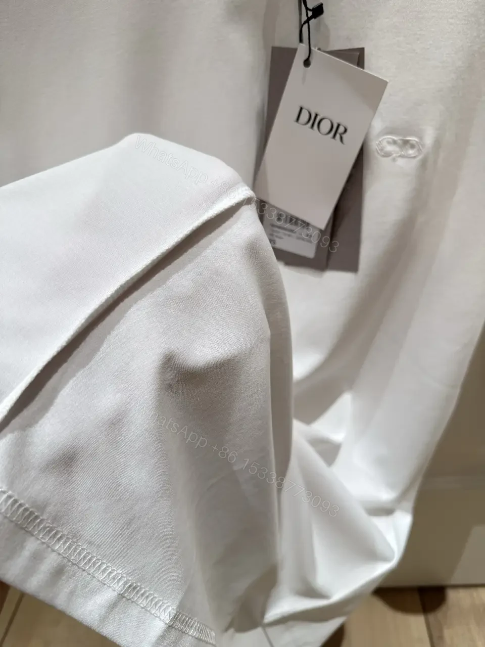 View 2 of Quiet Luxe Classic Tee: Subtle Couture Comfort