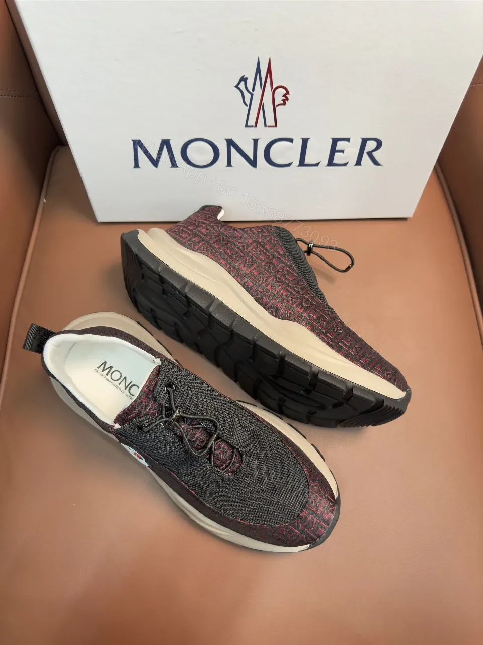 View 8 of Knit Black/Gold Baroque-Overlay Sneaker: Modern Comfort