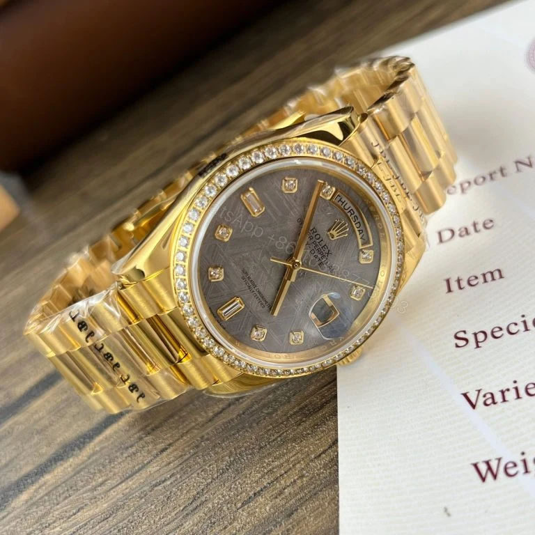 View 2 of Day-Date 36mm Super Clone Meteorite Dial