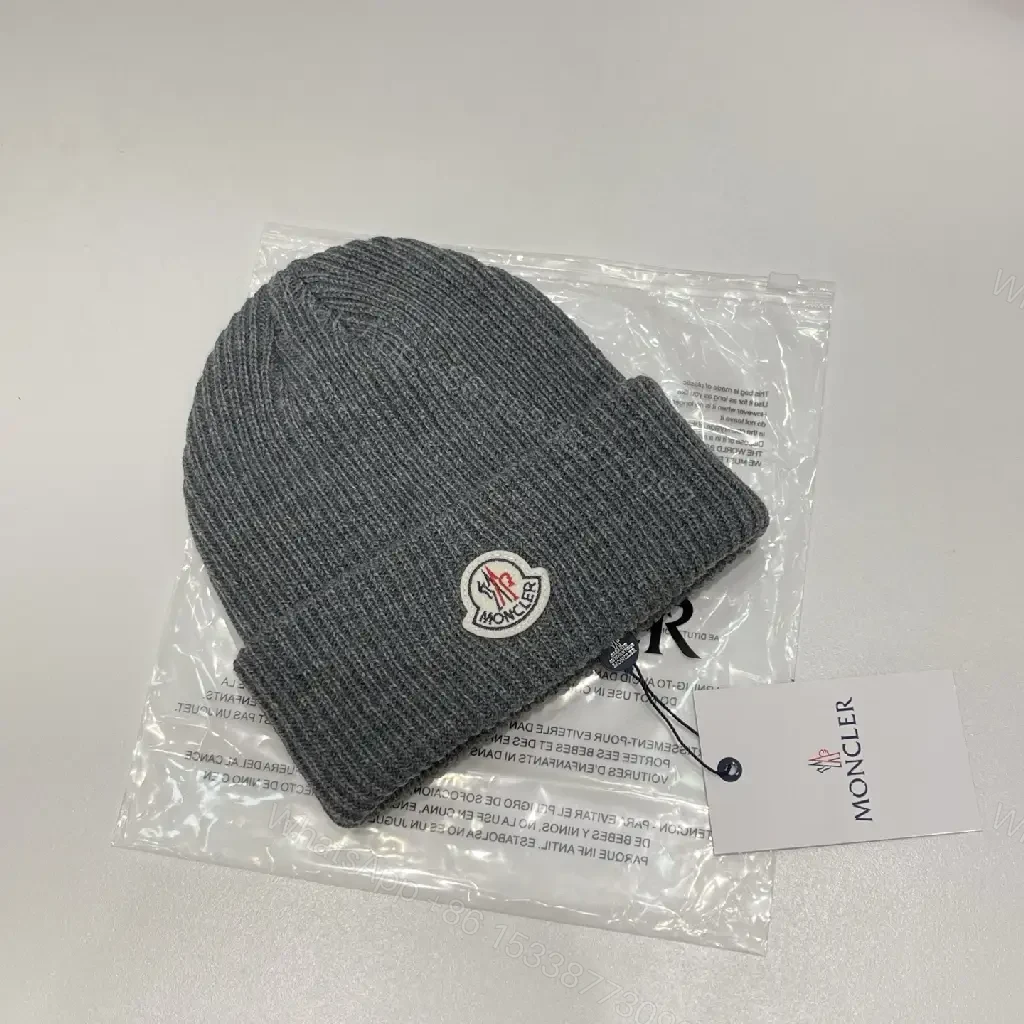 View 13 of Textured Knit Beanie with Leather Tag – Cozy Everyday Luxury