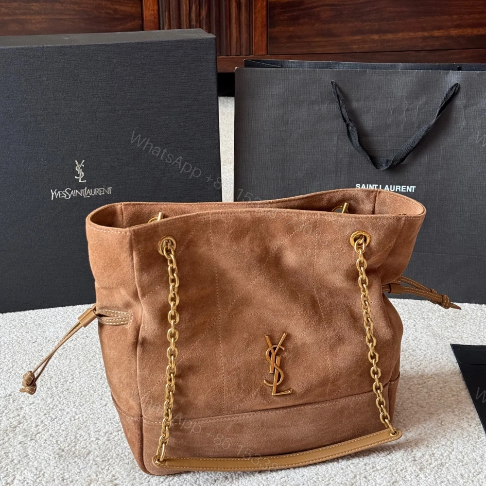 View 3 of Saint Laurent Jamie Shopping Caramel Cognac 35Cm
