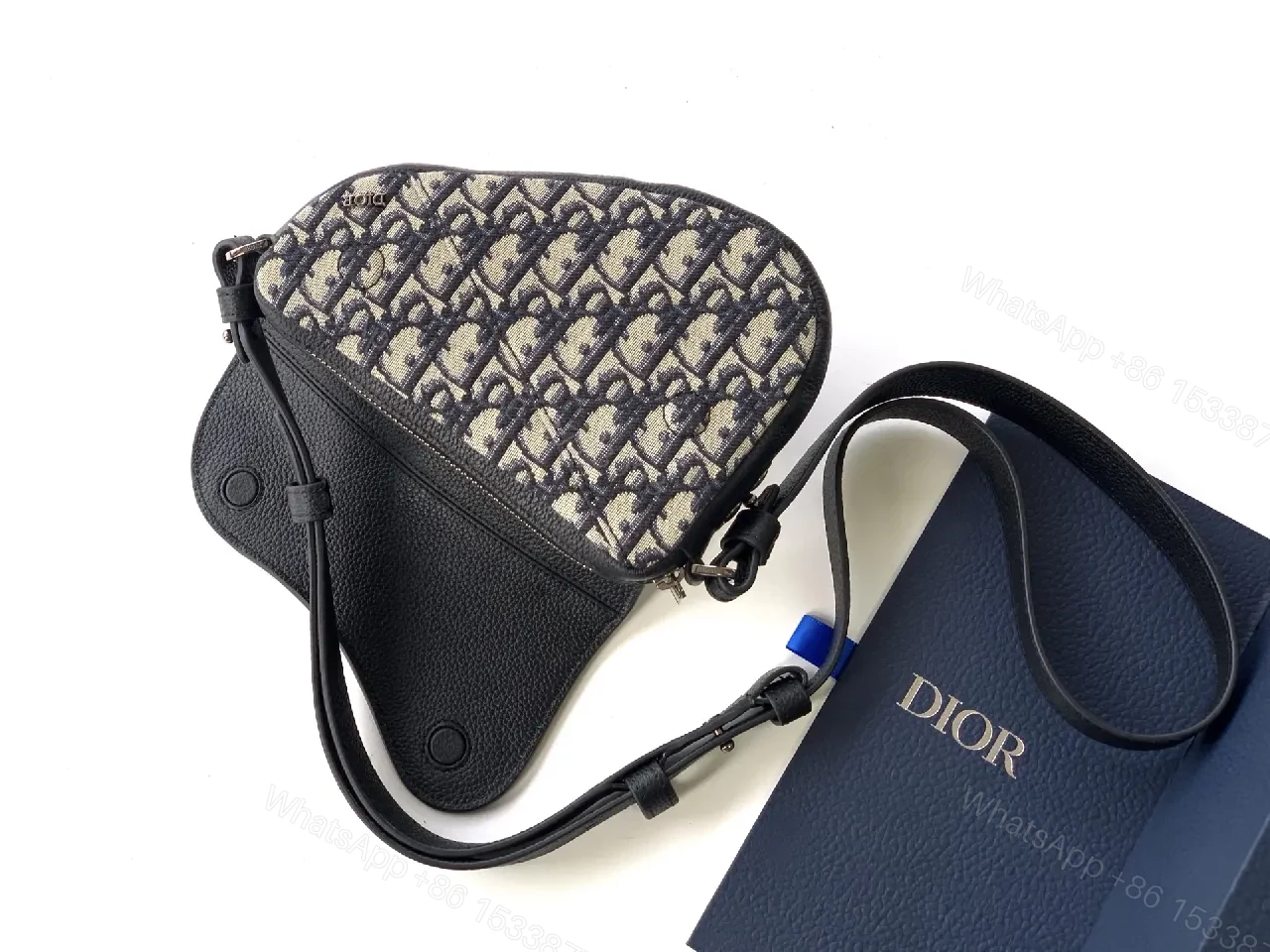 View 2 of Luxury Belt Bag: Monogram Knit Leather, Compact Everyday Carry