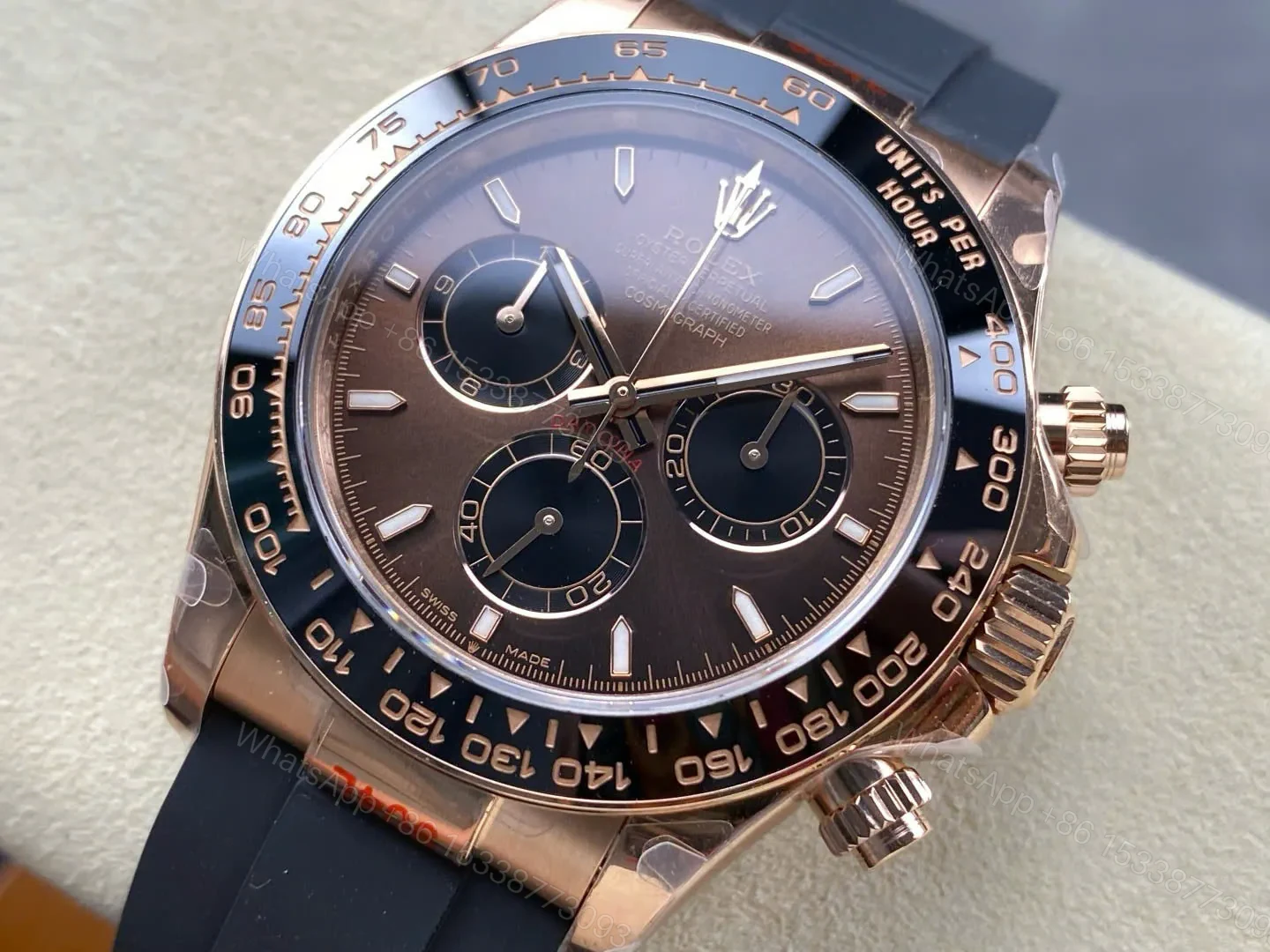 View 5 of Superclone Rolex Daytona 126515LN Bright Chocolate Dial